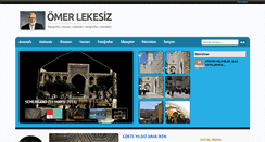 Desktop Screenshot of omerlekesiz.com