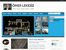 Tablet Screenshot of omerlekesiz.com